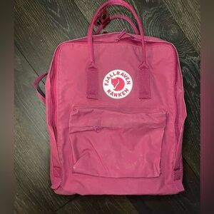 Fjallraven Kanken Pink Backpack